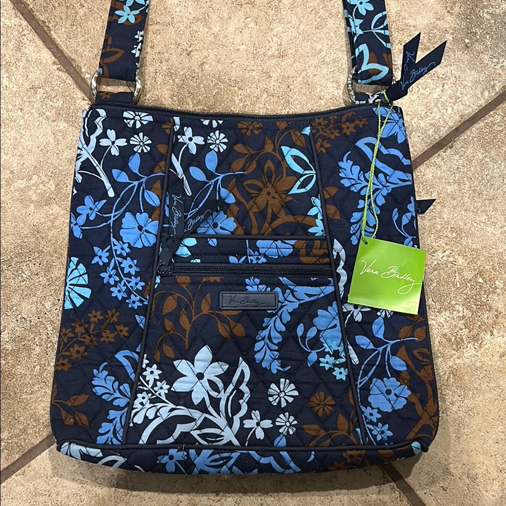 VERA BRADLEY Hipster Java Floral Crossbody